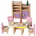 Wooden Dolls House Furniture - Dining Room