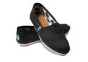 Black Canvas Toms Shoes	