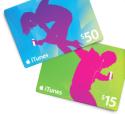 iTunes giftcards