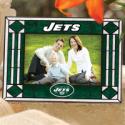 New York Jets Art-Glass Horizontal Picture Frame
