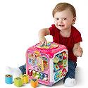 VTech Sort and Discover Activity Cube, Pink