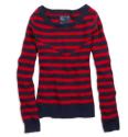 Inlay Striped Sweater
