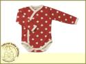 Red Spotty Bodysuit from Organics for Kids  