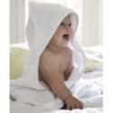 White hooded towel