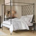 Ellipse Metal Canopy Bed