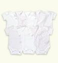 7 Pack Cotton Assorted Bodysuits