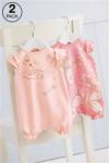 NEXT Butterfly Rompers Two Pack