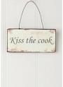 Kiss the cook sign