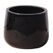 Lacquerware Planter  Black garden pot