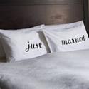 Just Married Pillowcases