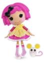 La LaLoopsy Doll with hotpink hair and blk bow