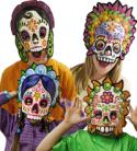 Day of The Dead Photo Booth Masks
