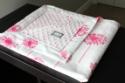 Pink Dandelion Stroller Blanket