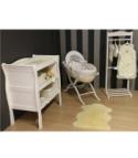 Moses Basket Ivory Stand