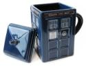 Lidded TARDIS Mug