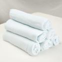 White 6 pack Muslin Squares