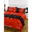 Cuba Red Black Bed In A Bag Bedding Set, Double