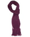purl knit scarf
