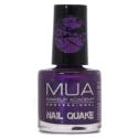 purple crackle effect nail varnish:)