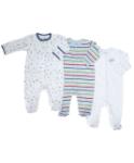 Sleepsuits (pack of 3)