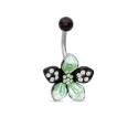 Flower Belly Button Ring