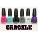 Crackle nail polish- opi