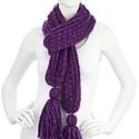 Pretty purple scarf