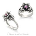 James Avery Ring w/ Pink Sapphire