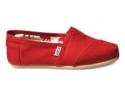 Red Canvas Toms
