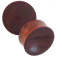 Bloodwood Concave Plugs