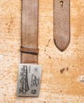 Brown Leather Superdry Belt