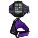 Purple jogging iPhone holder