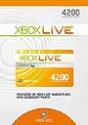 Microsoft Xbox Live Points Card 4200