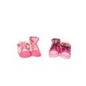 Nursery Time Girls Dotty Pink Shoes