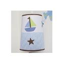 Kids Line Mosaic Transport Ceiling Fit Lampshade