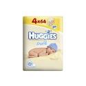 Huggies Pure Baby Wipes (256 Wipes)