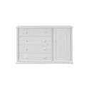 Boori 4 Drawer Dresser Soft White