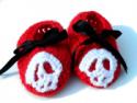 The Cutest Skull Baby Booties