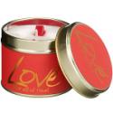Lily Flame Candle in a Tin