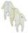 Mothercare Horse Sleepsuits - 3 Pack New Born