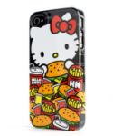 Hello Kitty Burger iPhone Case