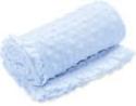 Mothercare Velboa Fleece Popcorn Blanket- Blue