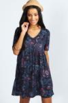 Matilda floral smock dress