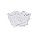 Nursery Time Sleeveless Bodysuits White Newborn