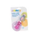 Emmay Soother Holder Pink