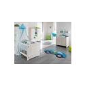 Europe Baby Jelle White Roomset - Cotbed, Chest & Wardrobe