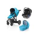 Britax B-Smart 4 Travel System - Blue Atoll Including Pack 7