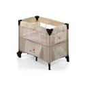 Hauck Dream n Care 11 Travel Cot - Pooh Doodle Brown