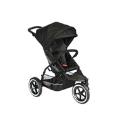 Phil & Teds Explorer - The New & Improved Sport Buggy-  Black/Charcoal