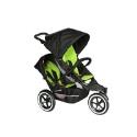 Phil & Teds Explorer - The New & Improved Sport Buggy-  Including Double Kit - Black/Apple